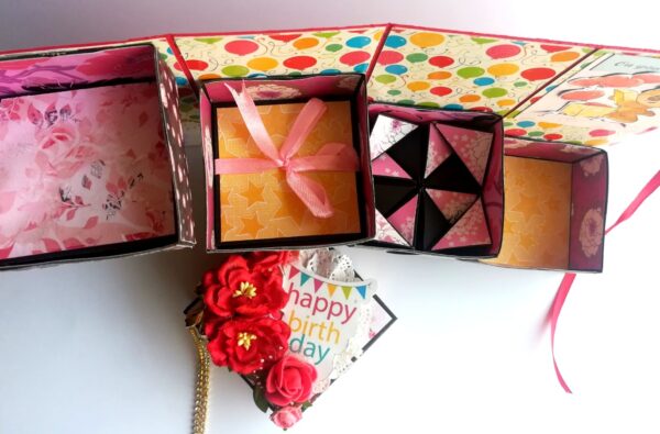 Happy Birthday Opening Box fold Mini Album image