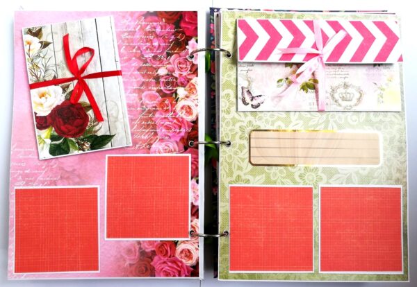 Beautiful Moments Birthday Handmade Scrapbook Gift image