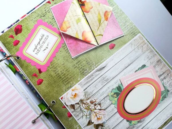 Beautiful Moments Birthday Handmade Scrapbook Gift image