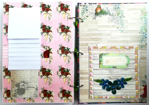Beautiful Moments Birthday Handmade Scrapbook Gift image