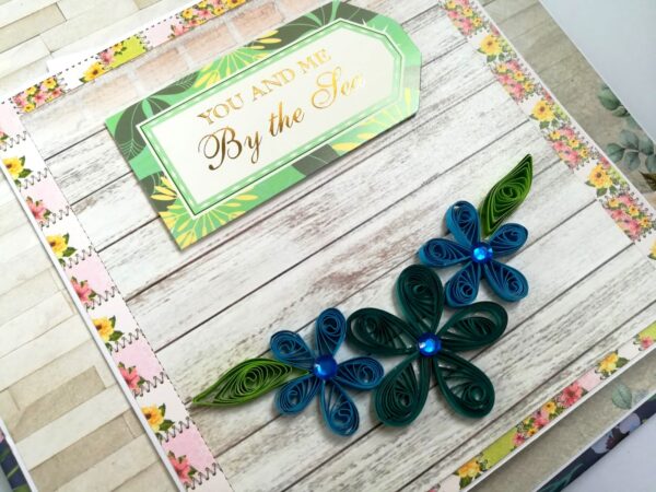 Beautiful Moments Birthday Handmade Scrapbook Gift image