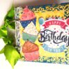 Pocket Mini Handmade Birthday Scrapbook - HB2 image Pocket Mini Handmade Birthday Scrapbook - HB2 image