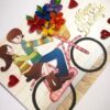 Couple Love Birthday Greeting Card image