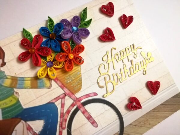 Couple Love Birthday Greeting Card image