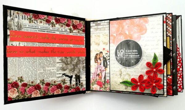 Love Scrapbook for Birthday/ Anniversary image