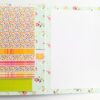Happy Birthday Quilled Flowers Mini scrapbook card image