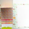Happy Birthday Quilled Flowers Mini scrapbook card image