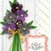 Sparkling Purple Flowers Bouquet image