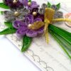 Sparkling Purple Flowers Bouquet image