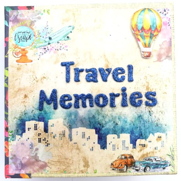 Travel Memories Scrapbook Journal image Travel Memories Scrapbook Journal image
