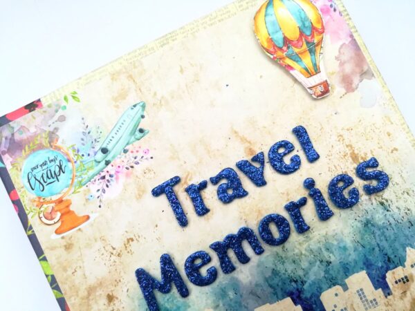 Travel Memories Scrapbook Journal image Travel Memories Scrapbook Journal image