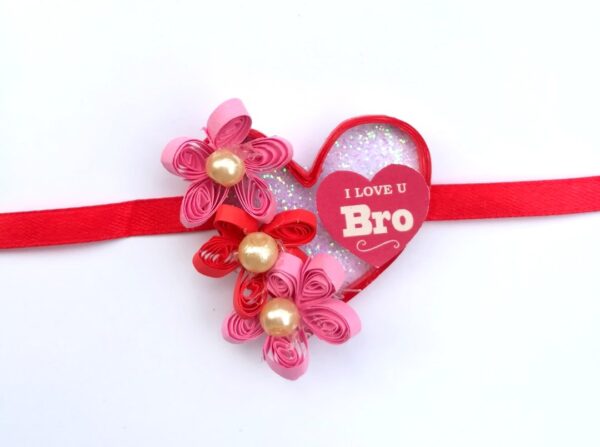 Quilled Rakhi - Design 8 image