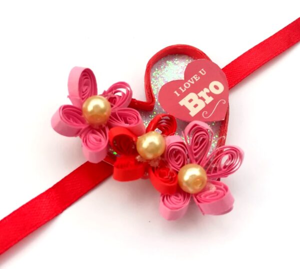 Quilled Rakhi - Design 8 image