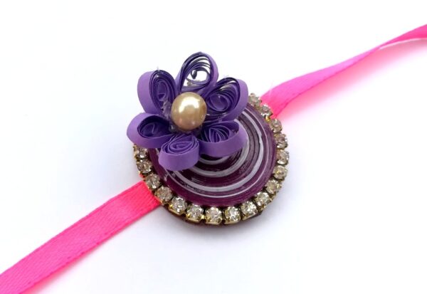Quilled Rakhi - Design 15 image