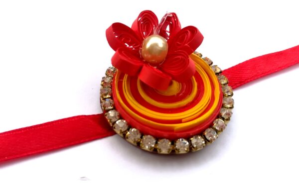 Quilled Rakhi - Design 16 image