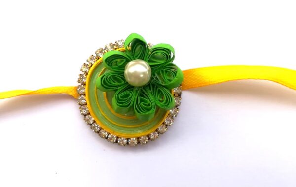 Quilled Rakhi - Design 17 image