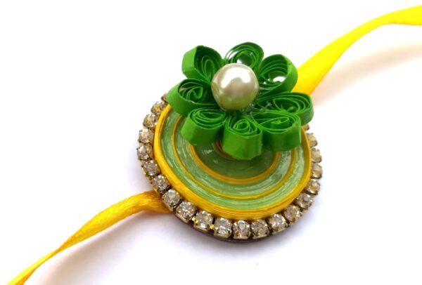 Quilled Rakhi - Design 17 image
