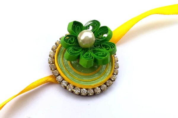 Quilled Rakhi - Design 17 image