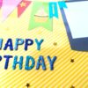 Sparkling Multicolor Birthday Mini Scrapbook Gift image