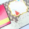 Sparkling Multicolor Birthday Mini Scrapbook Gift image