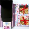 Purple Themed Shaker Mini Scrapbook Gift image