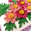 Sparkling Quilled Floral Blast Greeting Card image