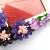 Purple Themed Quilled Photo Frame image