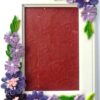 Purple Themed Quilled Photo Frame image