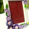 Purple Themed Quilled Photo Frame image