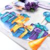Blue & Purple Themed Sparkling Birthday Card image