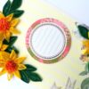 Exotic Sunshine Quilled Flowers Greeting Card image