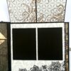 Black & Gold Themed Memories Scrapbook image
