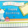 Sparkling Multicolor Birthday Mini Scrapbook Gift image