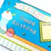 Sparkling Multicolor Birthday Mini Scrapbook Gift image