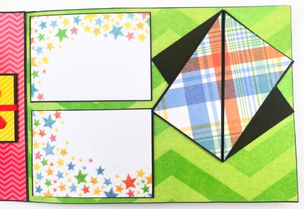 Sparkling Multicolor Birthday Mini Scrapbook Gift image