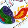 Sparkling Handmade Quilled Diwali Greeting Card D14 image