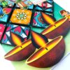 Sparkling Handmade Quilled Diwali Greeting Card D15 image