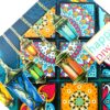 Sparkling Handmade Quilled Diwali Greeting Card D15 image