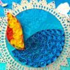 Sparkling Handmade Quilled Diwali Greeting Card D16 image