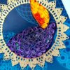 Sparkling Handmade Quilled Diwali Greeting Card D16 image