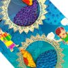 Sparkling Handmade Quilled Diwali Greeting Card D16 image