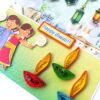 Sparkling Handmade Quilled Diwali Greeting Card D17 image