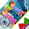 Sparkling Handmade Quilled Diwali Greeting Card D18 image