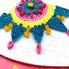 Sparkling Handmade Quilled Diwali Greeting Card D19 image