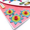 Sparkling Handmade Quilled Diwali Greeting Card D19 image