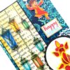 Sparkling Handmade Quilled Diwali Greeting Card D20 image