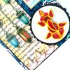 Sparkling Handmade Quilled Diwali Greeting Card D20 image