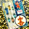 Sparkling Handmade Quilled Diwali Greeting Card D20 image