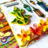 Sparkling Handmade Quilled Diwali Greeting Card D22 image
