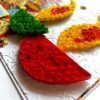 Sparkling Handmade Quilled Diwali Greeting Card D21 image